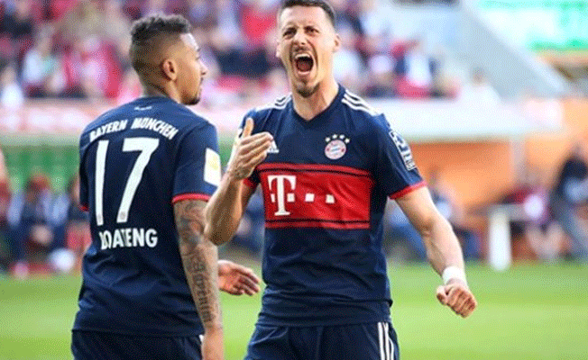 Bayern Münih üst üste 6. kez şampiyon!
