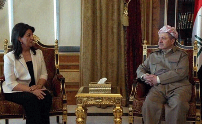 HDP milletvekilleri, Mesut Barzani ile görüştü