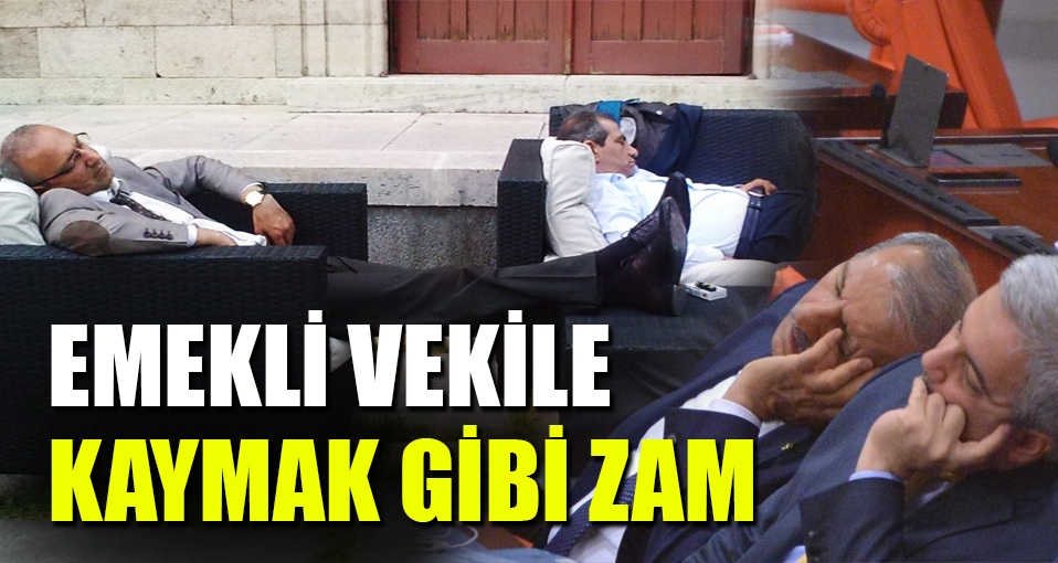Emekliyken çalışan milletvekiline 26,6 bin lira maaş