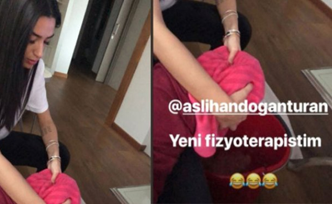 Arda Turan'dan 'ayak yıkatma' fotoğrafına açıklama