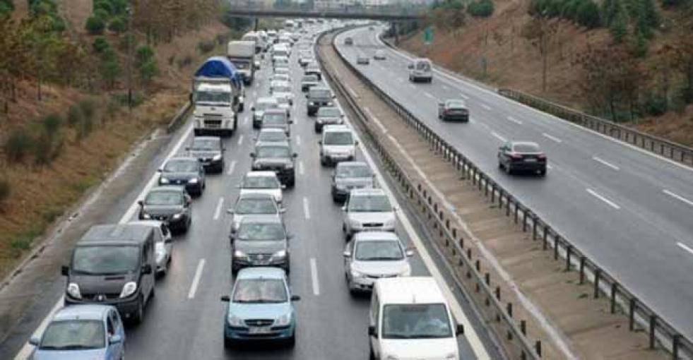 TEM Ankara yönü 26 gün boyunca trafiğe kapalı
