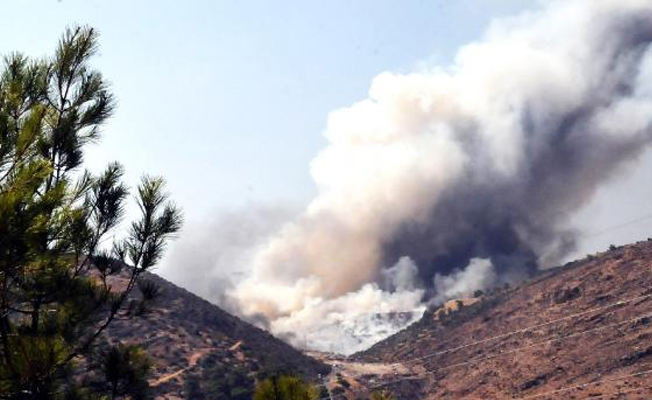 Bodrum'da metan gazı patlaması sonucu yangın çıktı