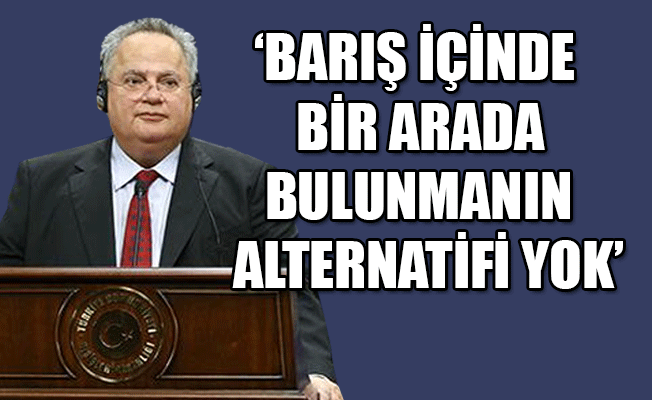 Yunanistan Dışişleri Bakanı Kocias'dan açıklama