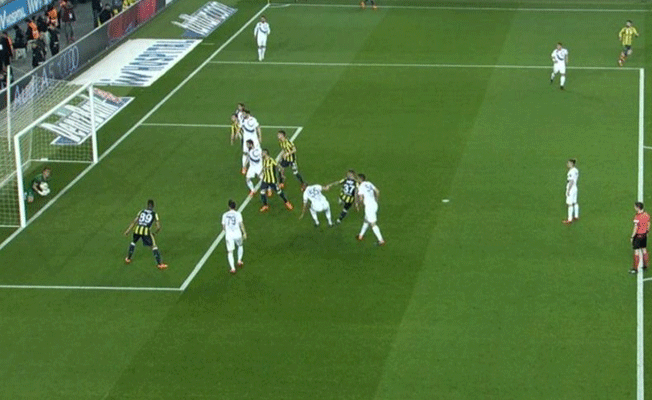 Fenerbahçe Osmanlıspor maçında tartışma yaratan gols