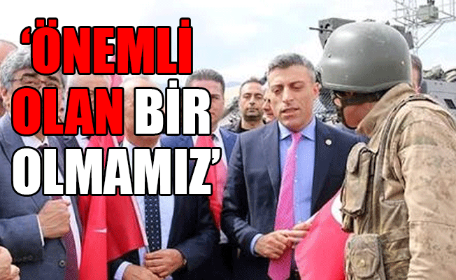 CHP'li Yılmaz'dan Mehmetçiğe moral ziyareti