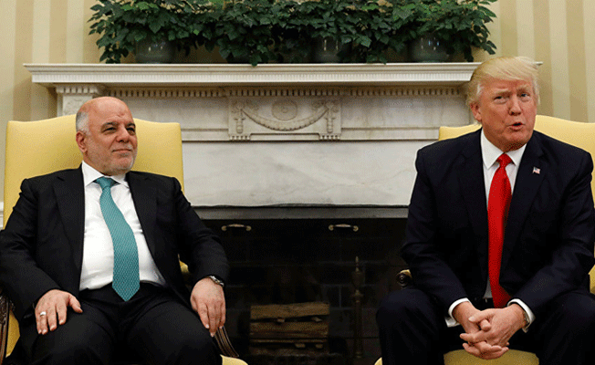 Trump ve İbadi telefonda, 'kimyasal saldırı' iddiasını görüştü