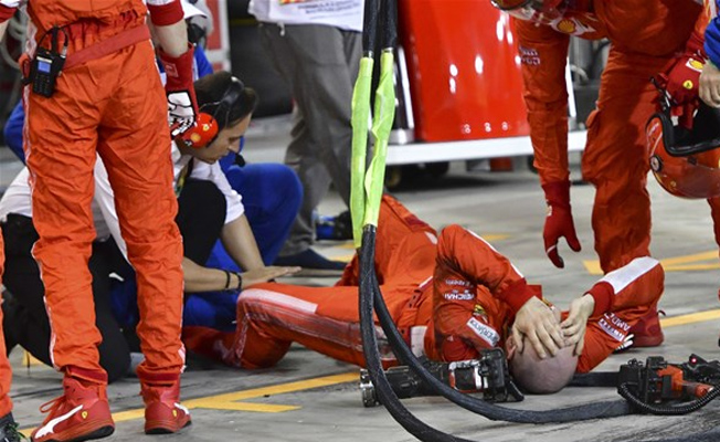 Formula 1'de feci kaza!