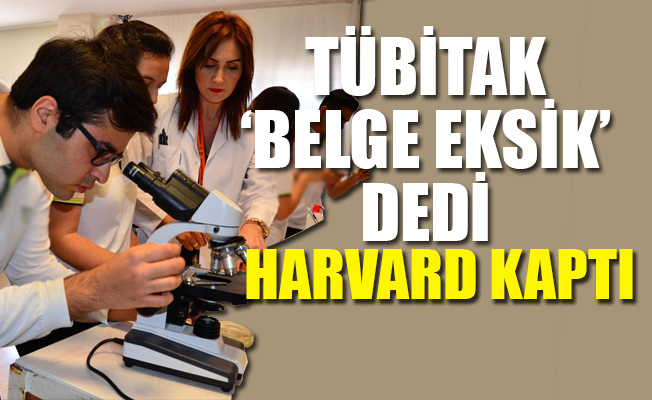 TÜBİTAK'ın reddettiği Türk öğrencilere Harvard kapılarını açtı