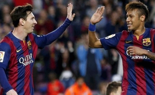 Neymar'dan kafaları karıştıran Messi paylaşımı