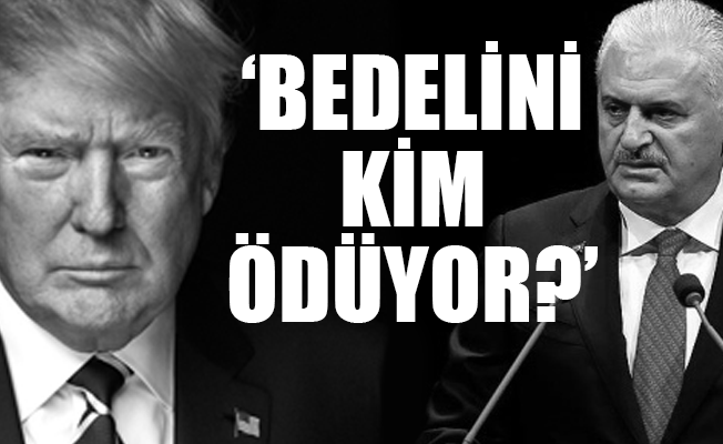 Başbakan'dan Trump'a: Sokak kavgasını bırakma zamanı