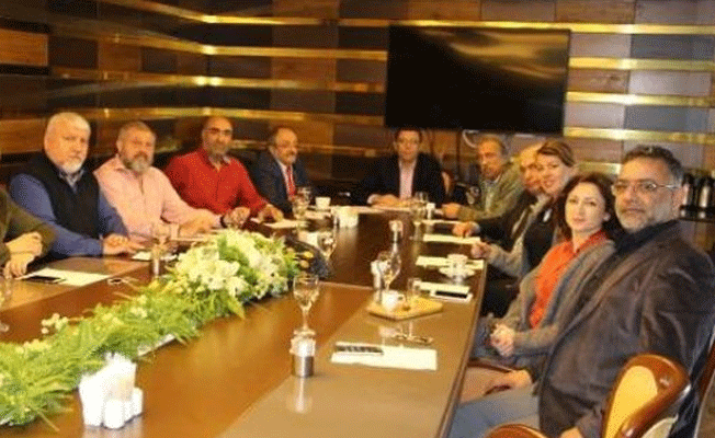 İstanbul Gazeteciler Derneği'nde görev dağılımı