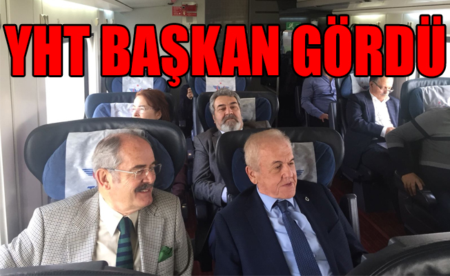 İşte halkçı belediye başkanları…Makam aracı yerine trende buluştular
