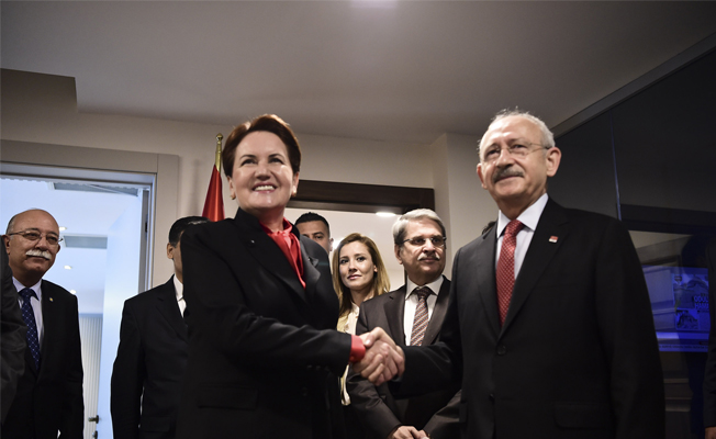 CHP liderinden Akşener'e ziyaret