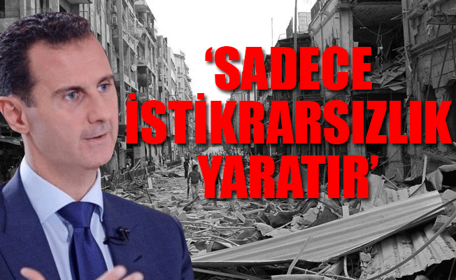 Esad'dan olası saldırıya ilişkin flaş açıklama