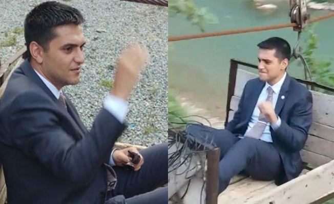 Hakim göreve böyle gitti...