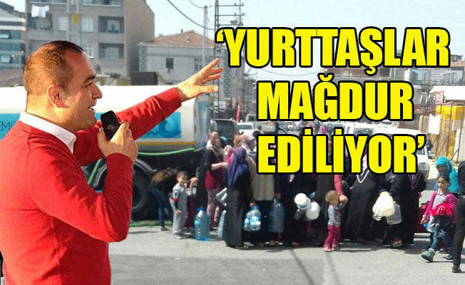 AKP'li belediye İstanbul'un eski susuzluk günlerini aratmıyor