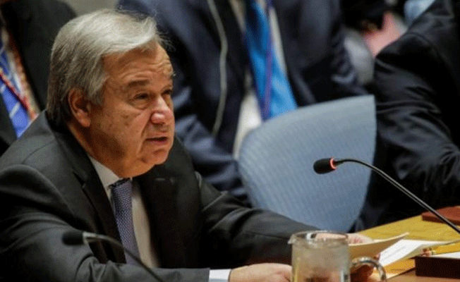 BM Genel Sekreteri Guterres'ten itidal çağrısı