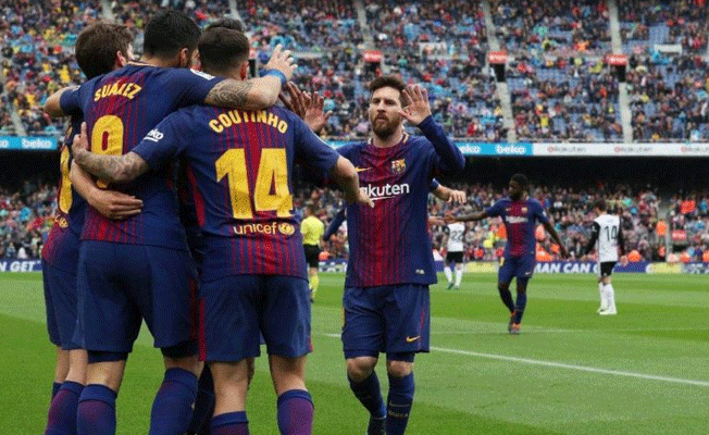 Barcelona yenilmezlik rekorunu kırdı