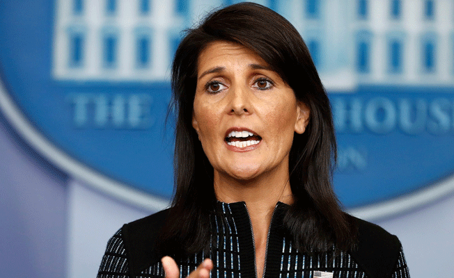 ABD'nin BM Daimi Temsilcisi Haley: Trump'ın kırmızı çizgisi aşıldı