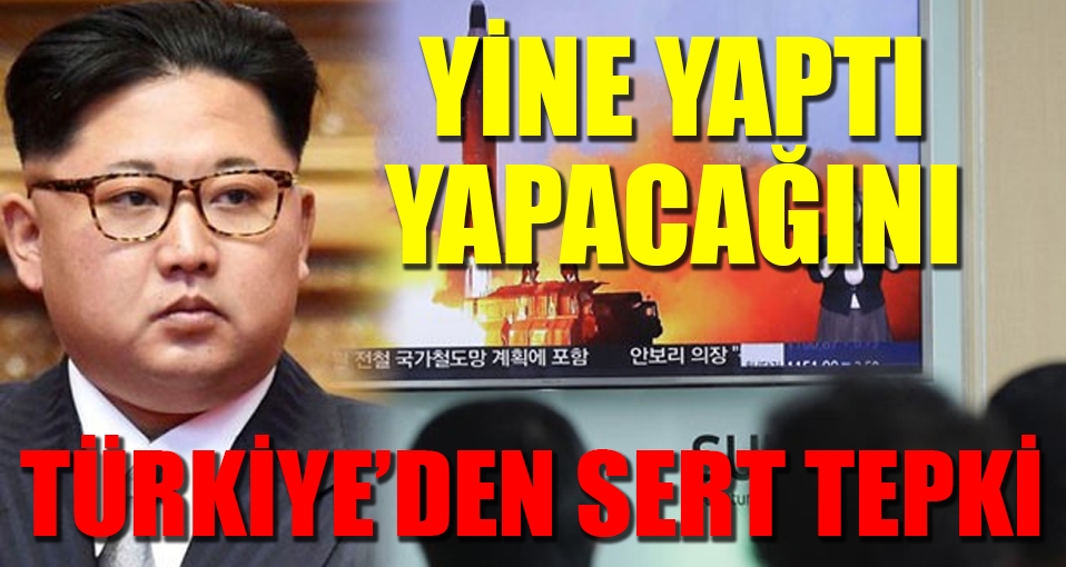 Dışişleri Bakanlığı, Kuzey Kore'nin füze denemelerini kınadı