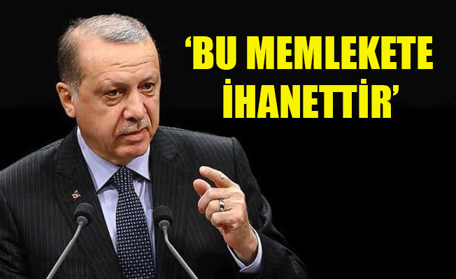 Erdoğan: Tehdit etmeye kalkmayın, yaşam hakkı bulamazsınız