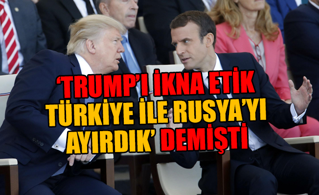 ABD'den Macron'a şok yalanlama