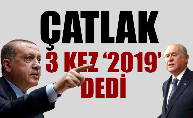 Erdoğan ve Bahçeli arasında erken seçim krizi