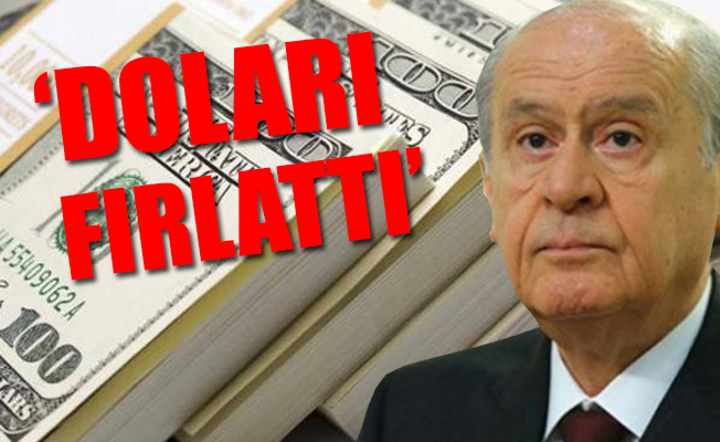Bahçeli erken seçim açıklaması yaptı... Dolar fırladı