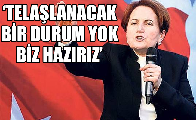 Meral Akşener’den erken seçim çağrısına ilk yorum