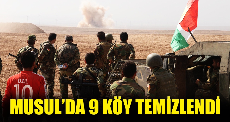 Musul'da 9 köy temizlendi