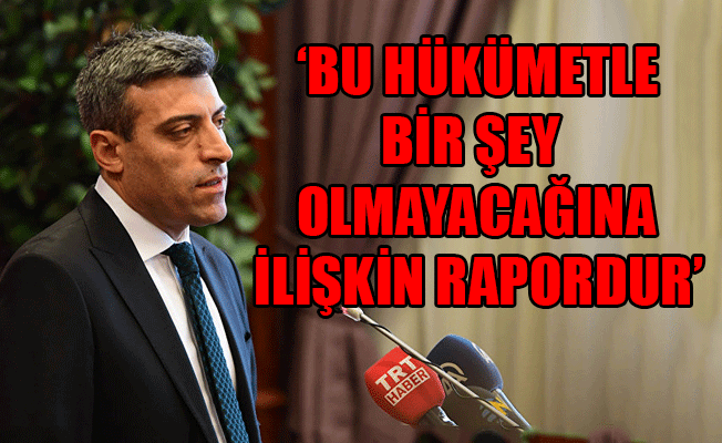 CHP'li Yılmaz'dan AB komisyonu raporuna ilk yorum