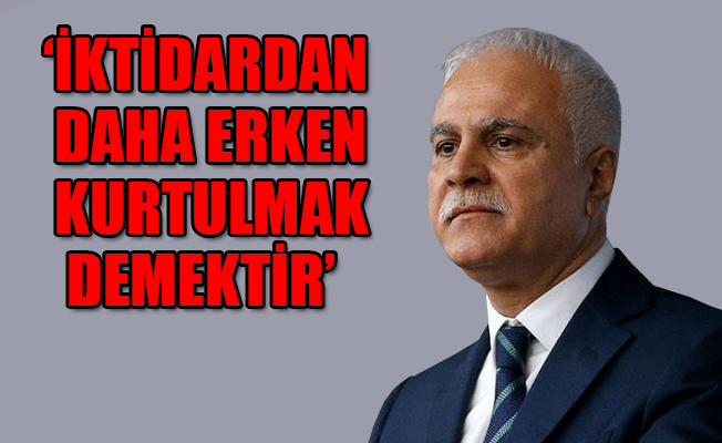 İYİ Parti'li Aydın'dan erken seçim açıklaması