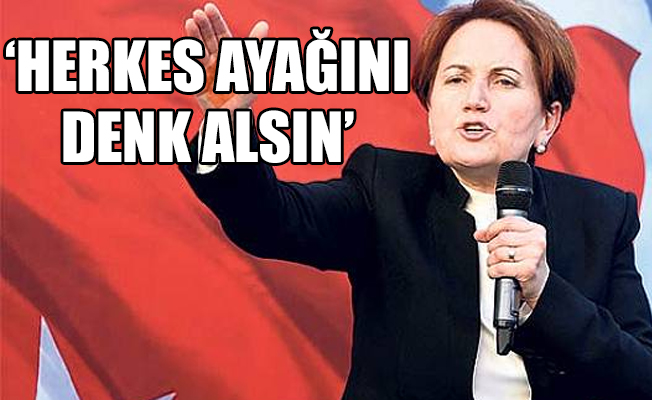 Akşener adaylığını açıkladı!