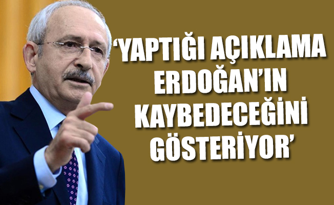 CHP liderinden erken seçim için ilk açıklama