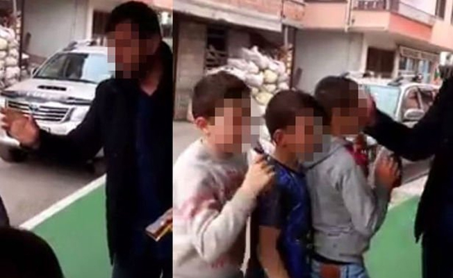 Market önünde şaşırtan görüntüler! Her tokata bir dondurma