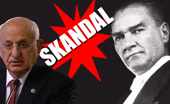 Meclis Başkanı Kahraman Atatürk'ü yine yok saydı