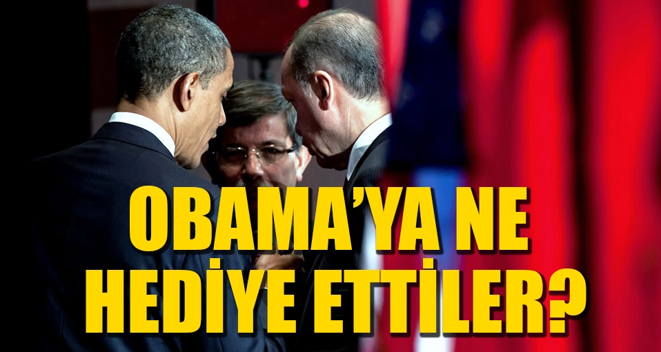 Erdoğan ve Davutoğlu, Obama'ya hangi hediyeleri verdi?