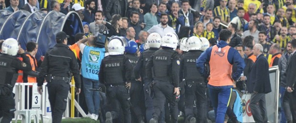 Olaylı derbi sonrası çok sayıda gözaltı
