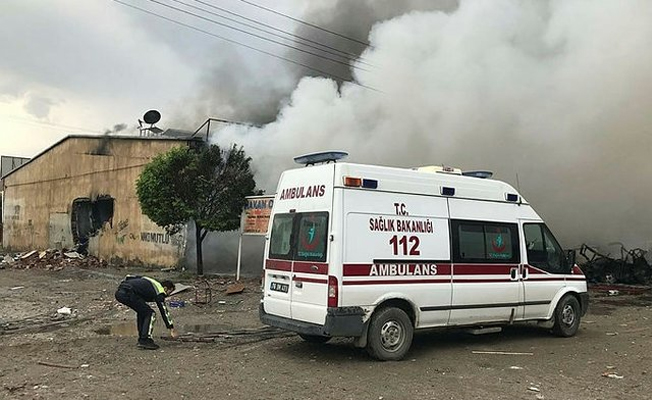 Iğdır'da sanayi sitesinde patlama: 4 ölü, 14 yaralı