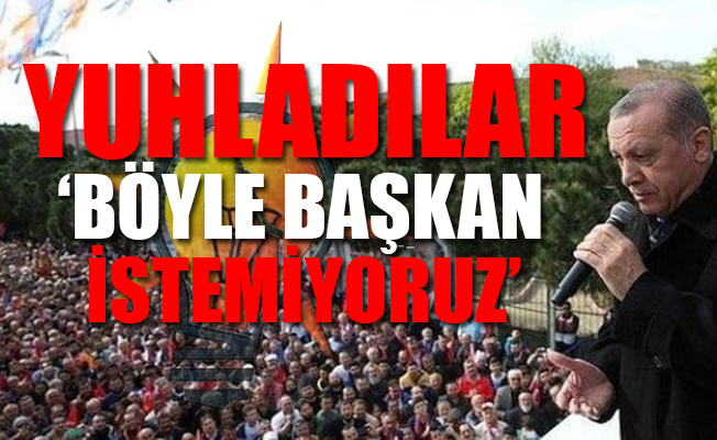 Erdoğan'ın İstanbul'daki mitinginde AKP'liler yuhladı