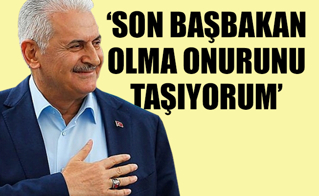 Başbakan Yıldırım Meclis'te helallik istedi