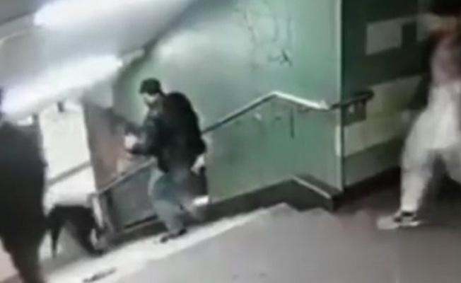 İstasyonda skandal olay: Genç kıza dehşeti yaşattı