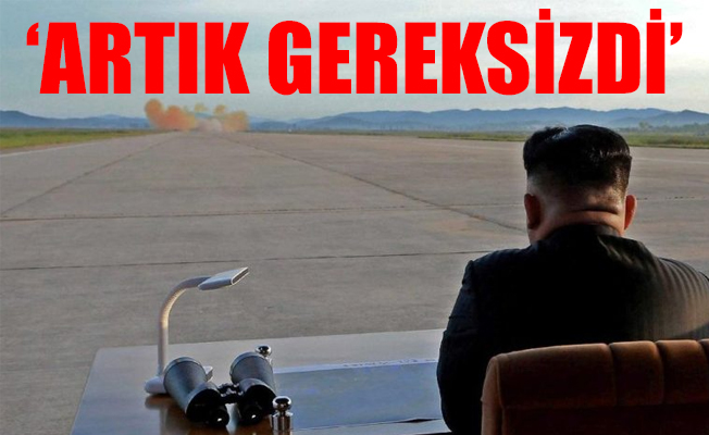 Kuzey Kore liderinden radikal karar! Testleri durdurdu