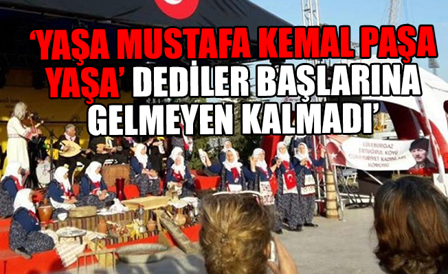 'Biz Atatürk kadınlarıyız' deyince konserleri yarıda kesildi