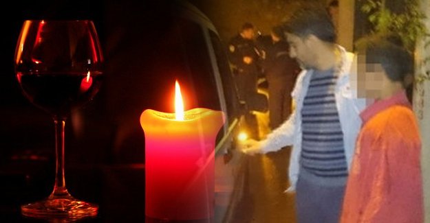 13 yaşındaki 'romantik' çocuk, hırsızlık için girdiği villada mum yakıp şarap içti!