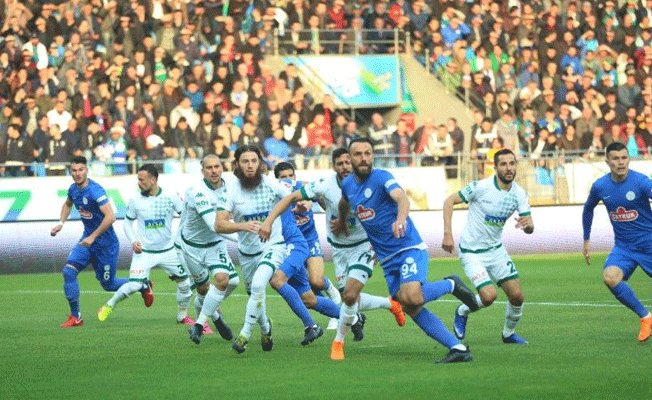 Çaykur Rizespor Akın Çorap Giresunspor: 1-0