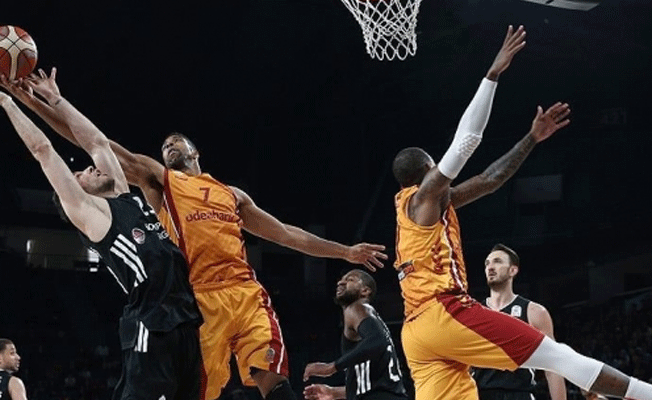 Galatasaray Odeabank, Beşiktaş Sompo Japan'ı 77-73 yendi
