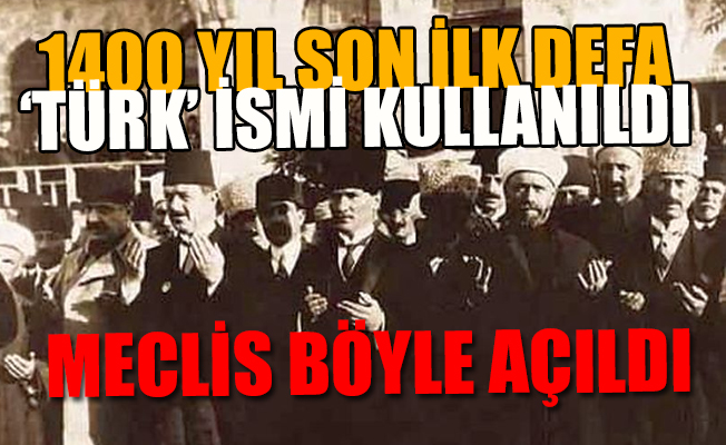 Tarihin değiştiği gün...