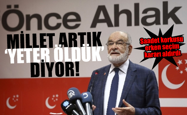 'Erdoğan'ın etrafında sadece şakşakcıları kaldı'