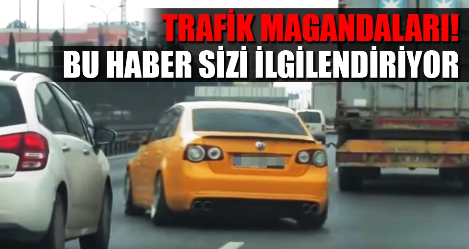 Trafikte makas atana hapis cezası geliyor